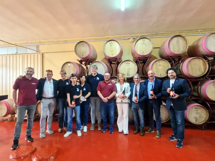 La presentazione del progetto WineAut nelle Cantine Risveglio di Brindisi.