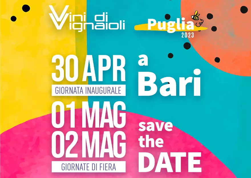 Immagine della fiera enologica di Bari "Vini di Vignaioli" 2023.